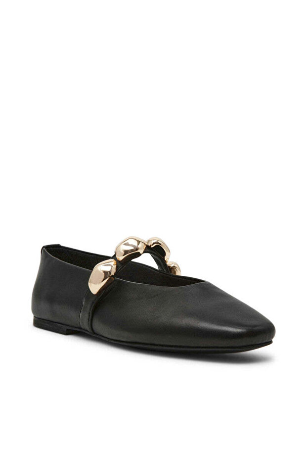 Poppin Solid Low Heel Ballarinas