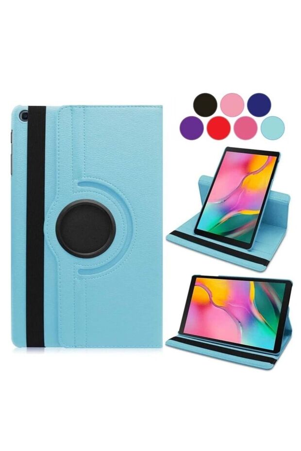Samsung Galaxy Tab A7 Lite 8.7 2021 Case 360 Degree Rotating Stand [Auto Sleep/Wake] Folio Leather S