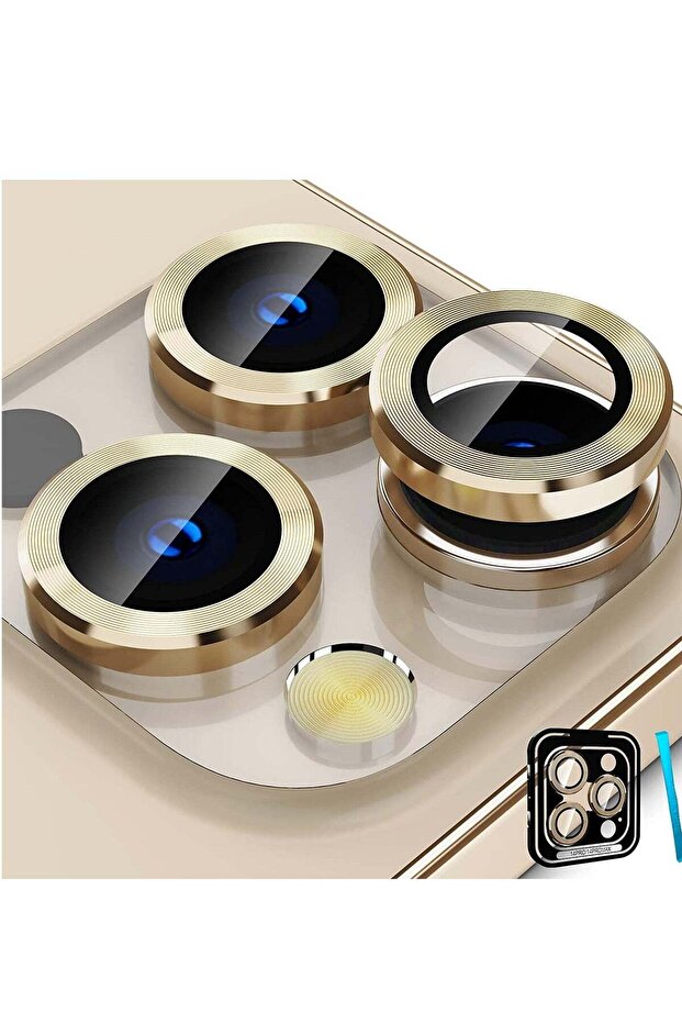 Camera Lens Protector for iPhone 14 Pro/iPhone 14 Pro Max, Alloy Metal Individual Ring, Anti Scratch