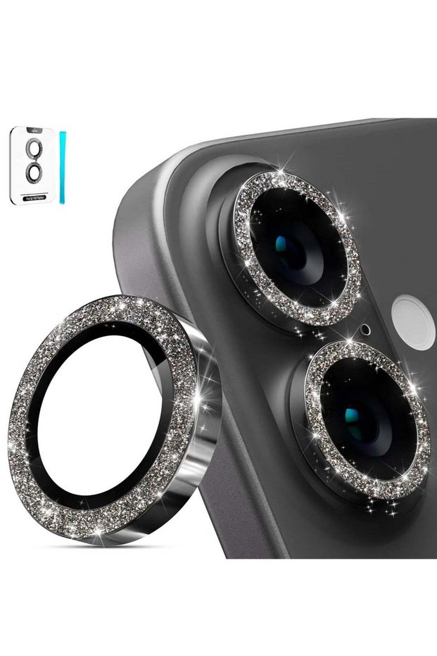 IP 16/16 Plus Camera Lens Protector – [AR+AF Tempered Glass] [9H Anti-Scratch] Metal Individual Lens