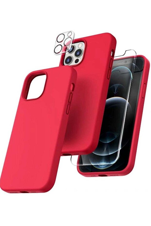 [5 in 1 for iPhone 14 Pro Max Case, with 2 Pack Screen Protector + 2 Pack Camera Lens Protector, Liq