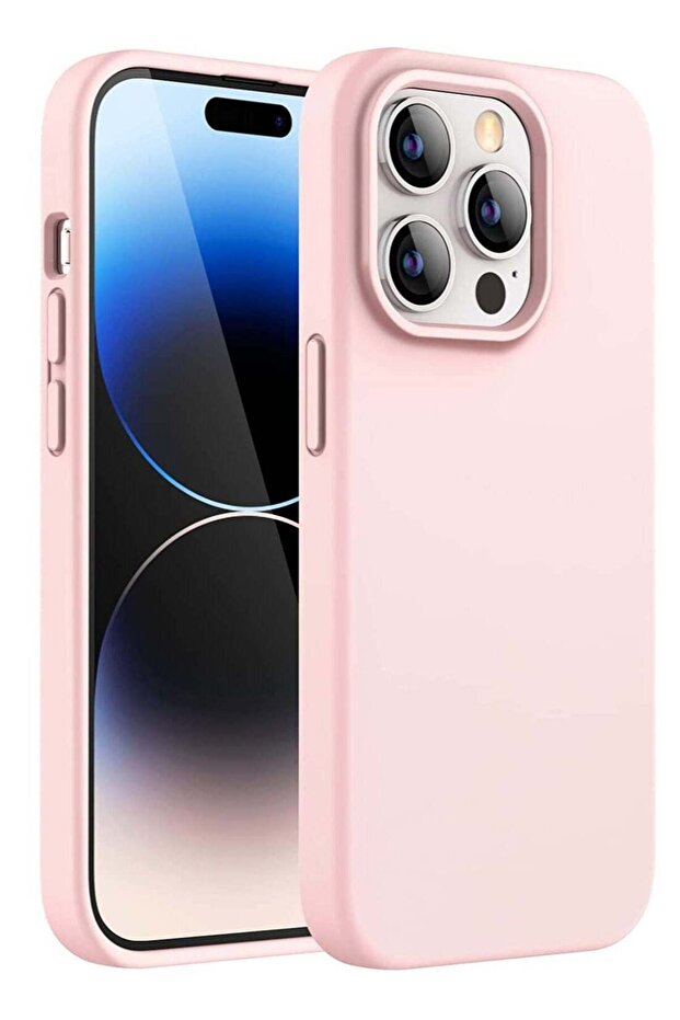 Silicone Case for iPhone 14 Pro Max 6.7-inch, Silky-Soft Touch Full-Body Protective Phone Case, Shoc