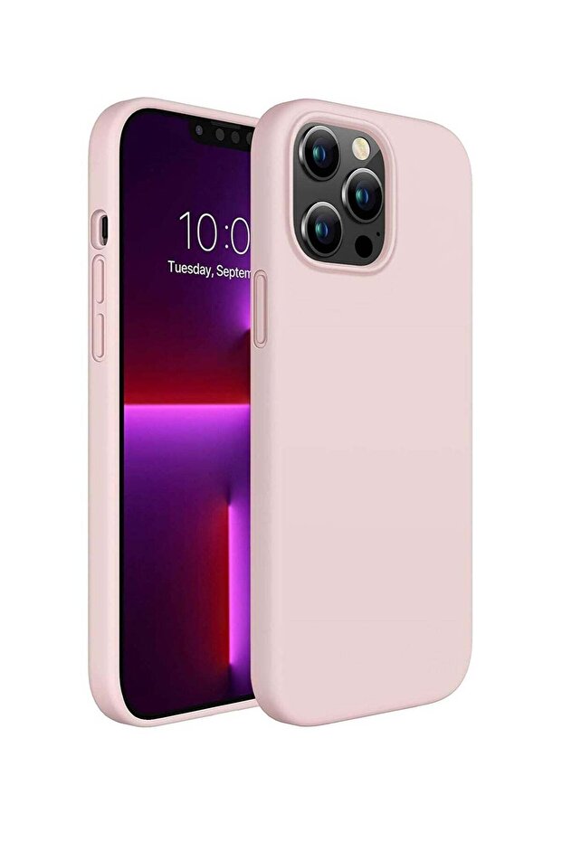 Silicone Protective Case Compatible with iPhone 14 Pro Max Soft Liquid Gel Rubber Cover Shockproof B