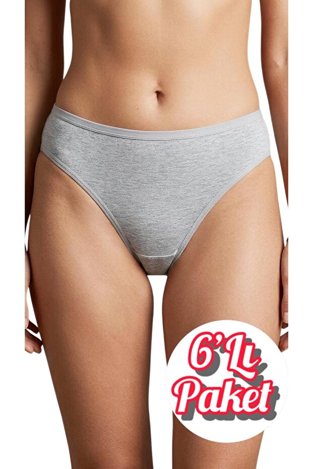 Cotton Lycra Super Soft Flexible Slip Bikini Panties Ozt6-203