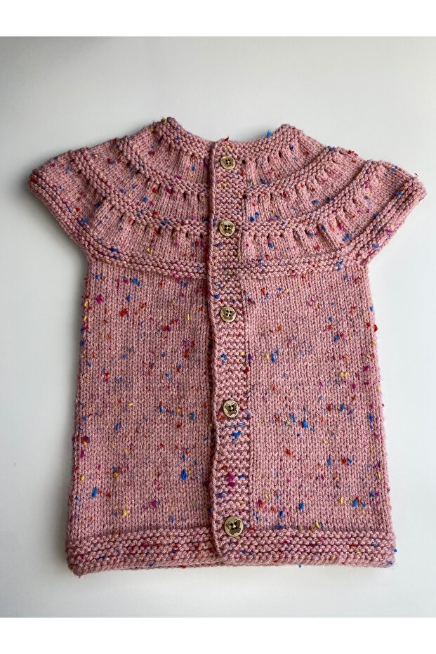 Hand-Knitted Baby Vest 1.5 Years Old