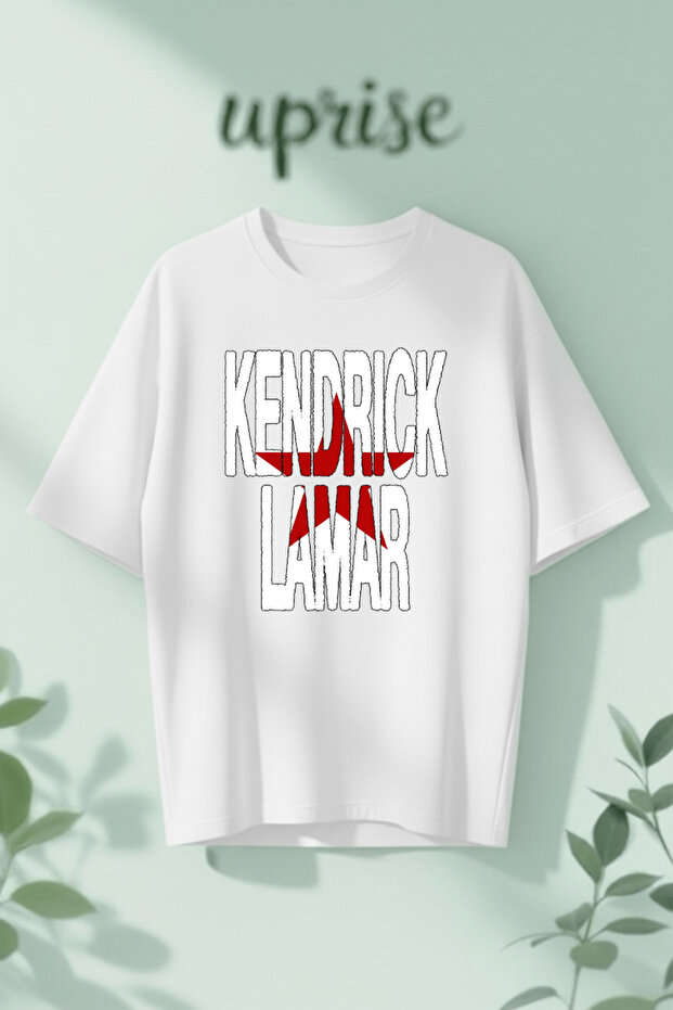 Kendrick Lamar Printed Cotton Oversize T-Shirt