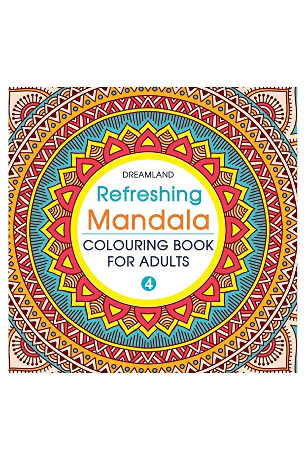 Refreshing Mandala - Colouring Book for Adults Book 4
