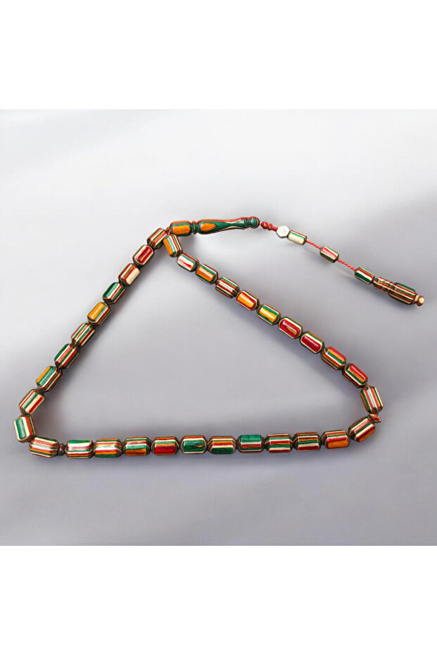 Handmade Capsule Cut Signature Model Camphor Wood Prayer Beads