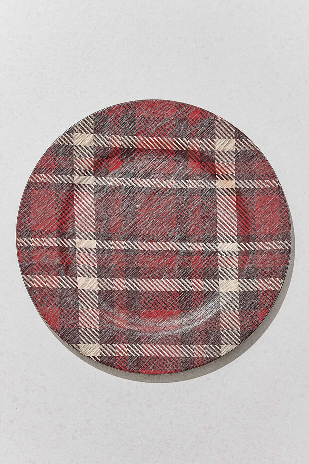 طبق سوبرا مزخرف رقم: 2 من التارتان