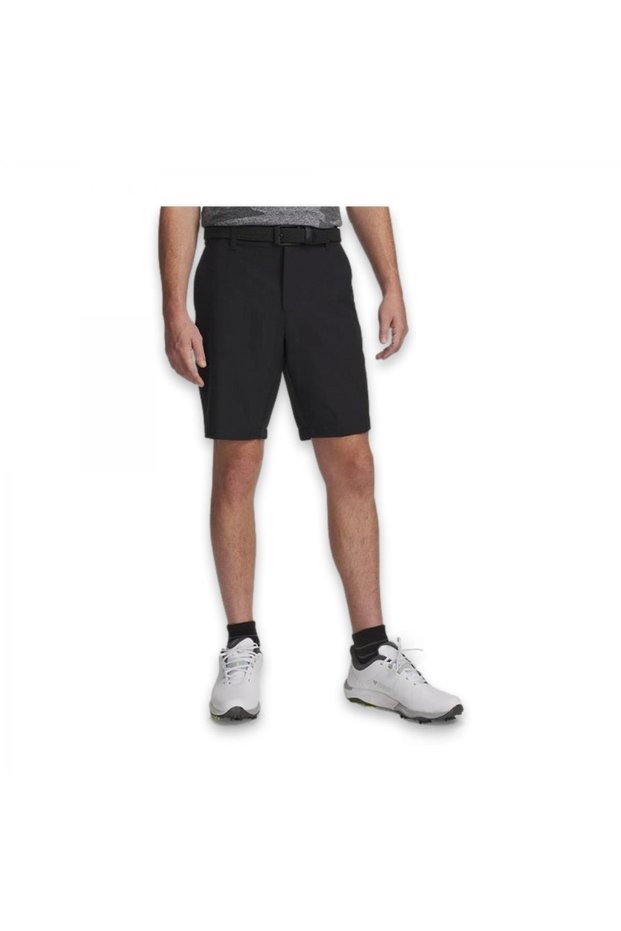 6012300 Ua Drive Tapered Black Men's Shorts