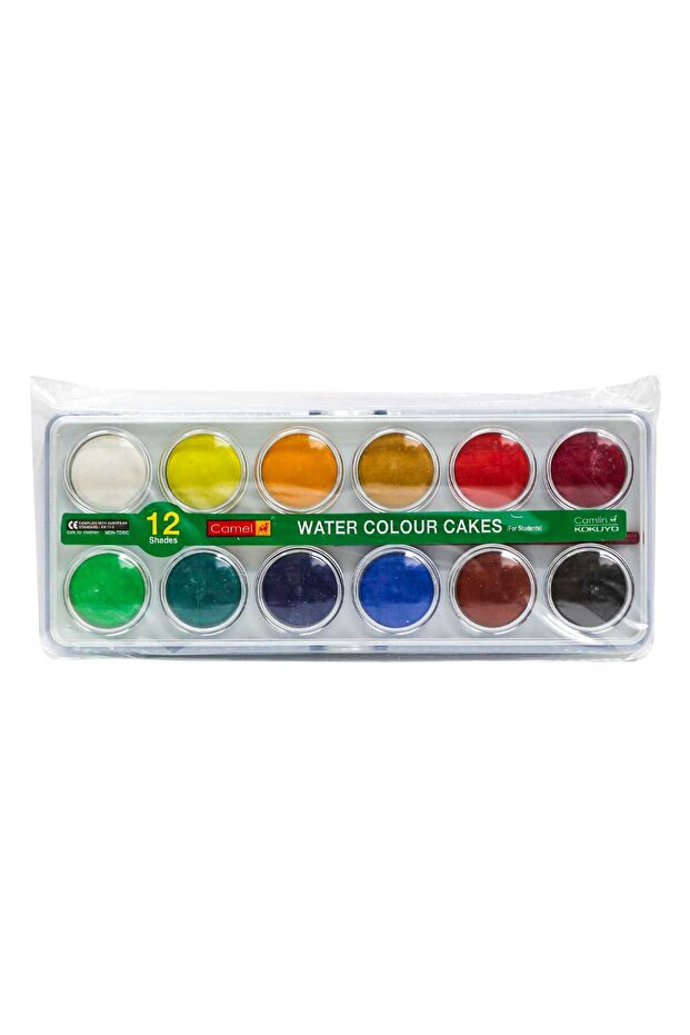 Water Color Cakes 12 Shades