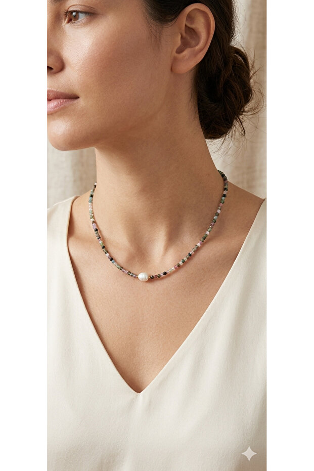 Green Mix Necklace