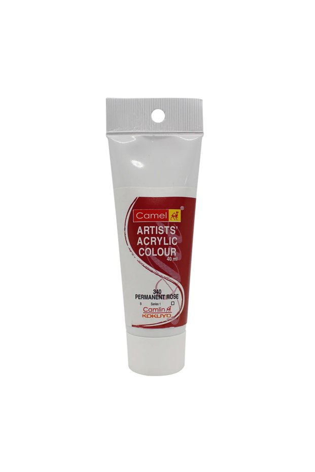 Artist Acrylic Colour, 40 ml, Series 1, Permanent Rose
