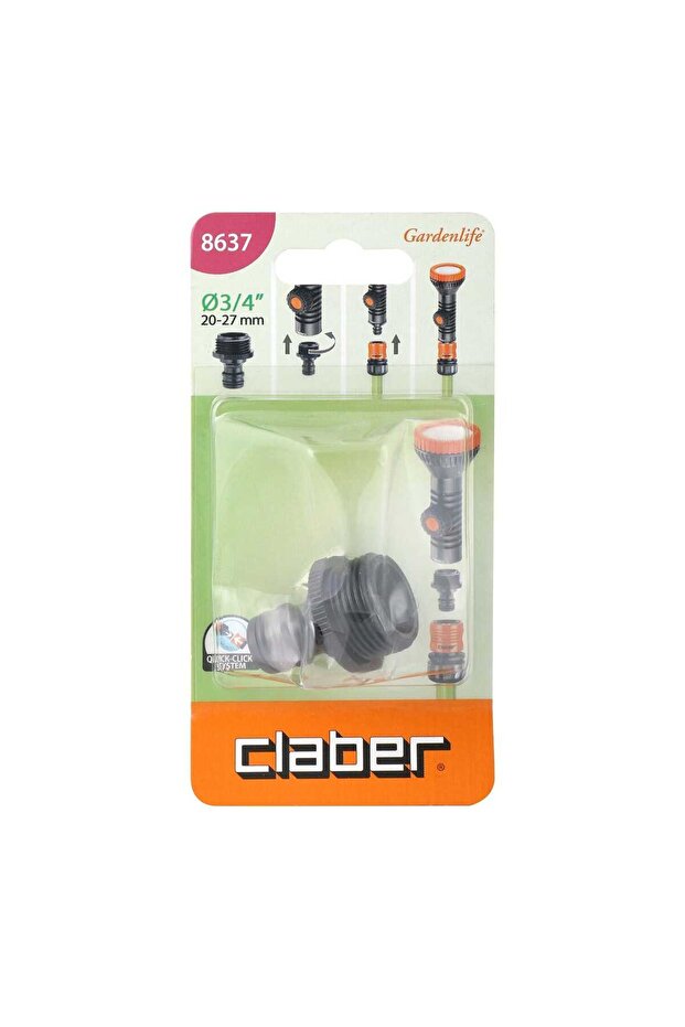 Sprinkler Connector, Black - 3