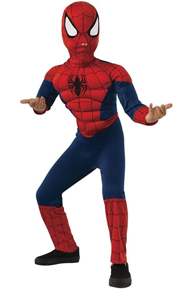 Costume Spiderman Muscles Digital Red 523 8-9