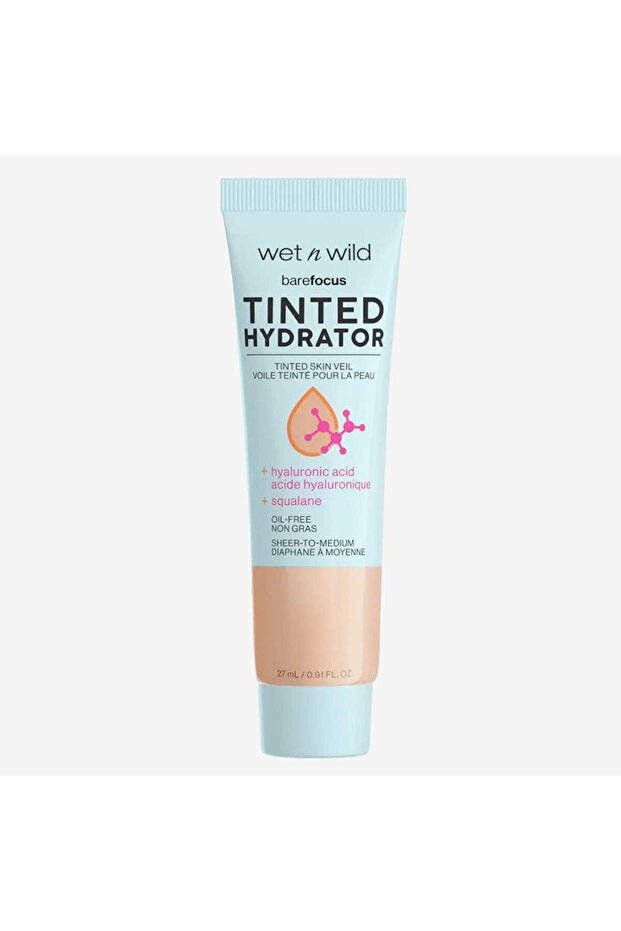 Bare Focus Tinted Hydrator Tinted Skin Veil, Light