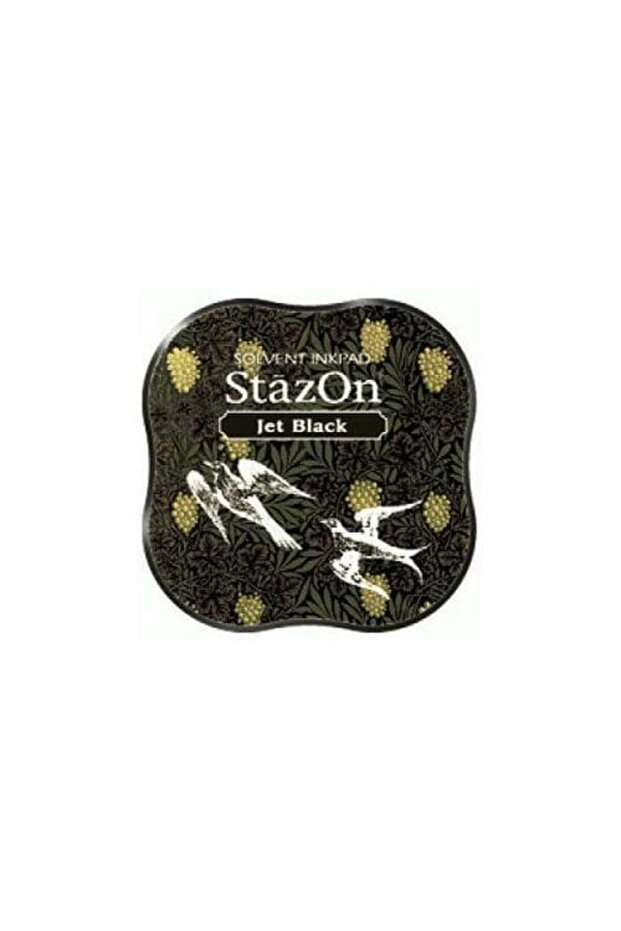 Tsukineko - Stazon Midi Pad Jet Black