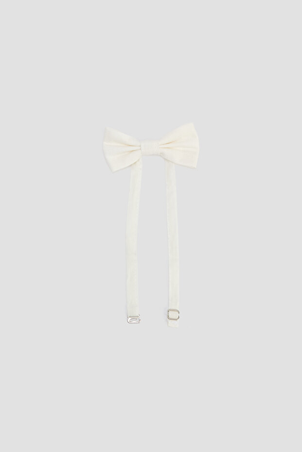 Boy White Bowtie