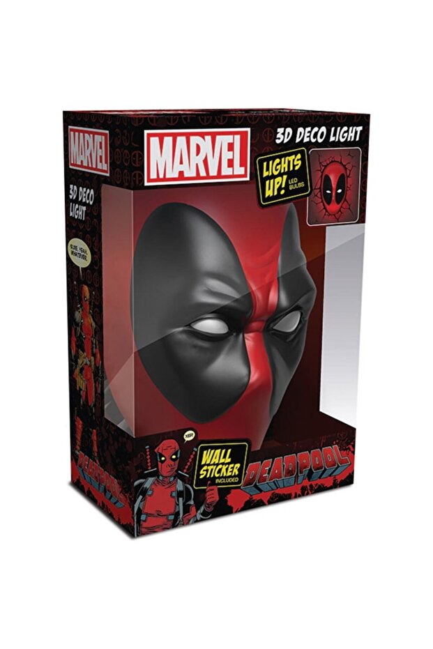 3D LED Λάμπα Marvel Deadpool - 2