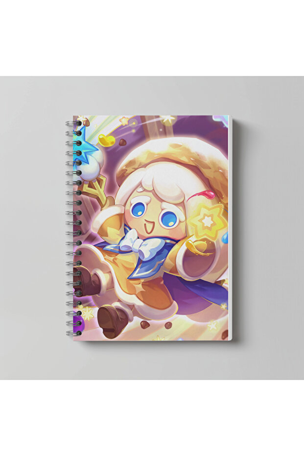 Cookie Run Anime Notebook A4 Size 60 Sheets Unlined Character Printed