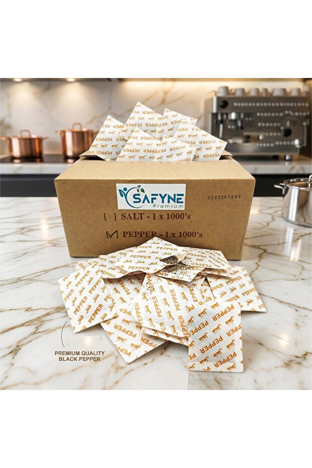 Black Pepper Sachet 0.2 Gm (1x1000 Pcs)