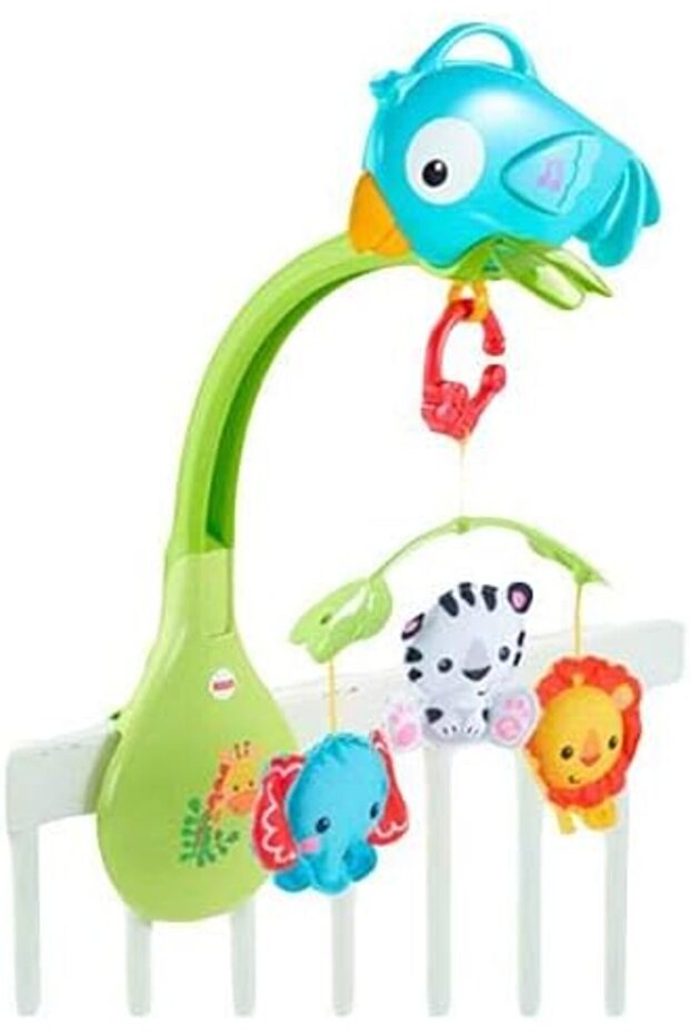 Rainforest Friends 3-in-1 Musical Mobile CHR11