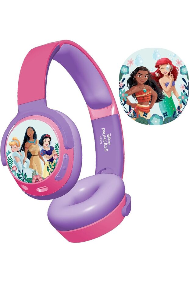 Princesses Bluetooth Wireless Stereo Headphones DY-9955-PC2