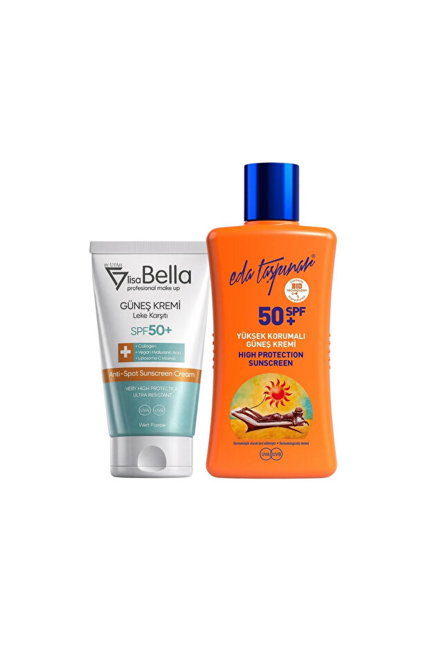 Anti-Blemish Sunscreen 50 ml 200 ml High Protection Sunscreen Spf 50+ Sensitive Skin