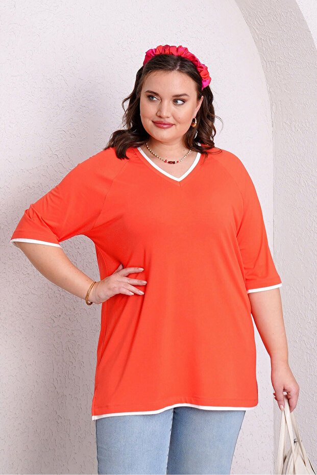Basic Contrast T-Shirt