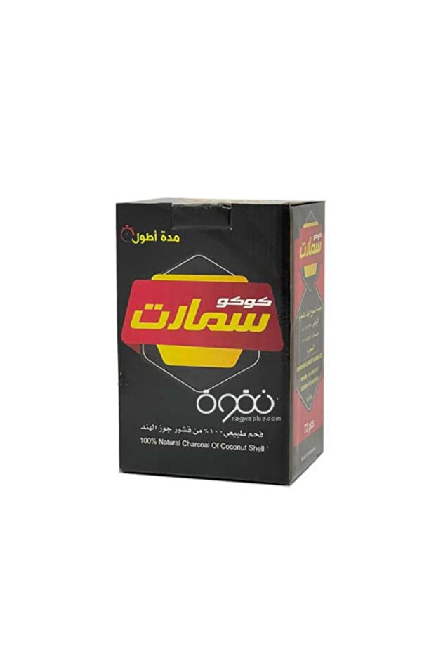 مكعبات كوكو فحم للشيشة، 1 كجم (72 قطعة)