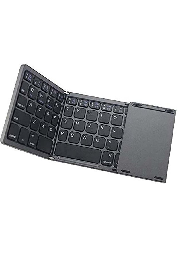 Ultra Thin Mini Bluetooth 3.0 Foldable Keyboard Wireless Folding BT With Touchpad Keyboard compatibl