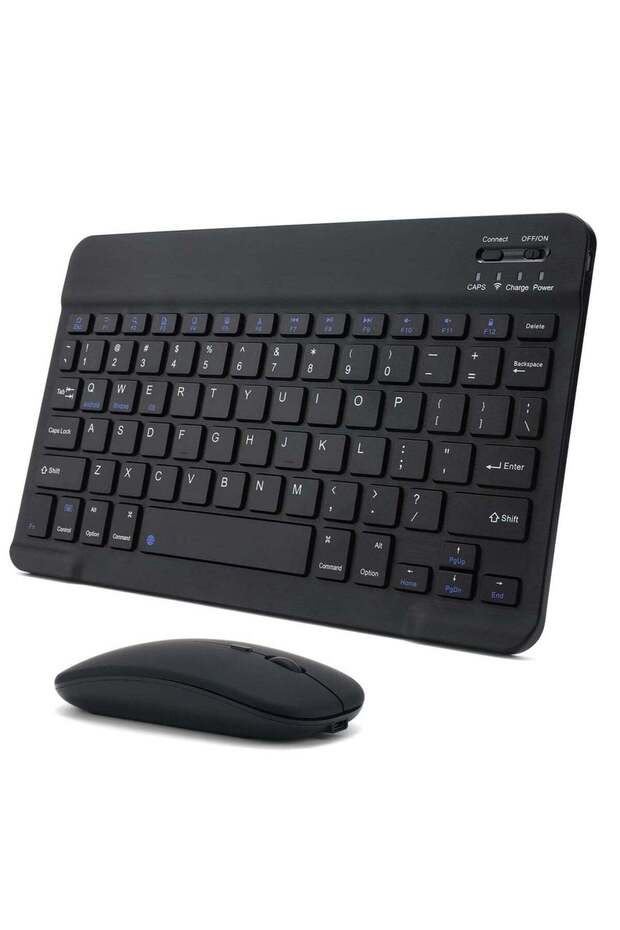 Rechargeable Bluetooth Keyboard and Mouse Combo Ultra-Slim Portable Compact Wireless Mouse Keyboard