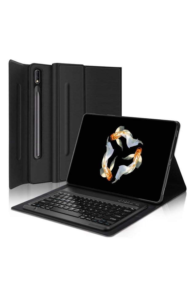 2022 Samsung Galaxy Tab S9 Ultra & S8 Ultra 14.6-inch Keyboard Protective Case – Slim Smart Cover wi