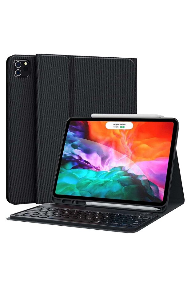 Keyboard Case for iPad Pro 12.9 2020 4th Generation, iPad Pro 12.9 Case with Keyboard 3rd Generation