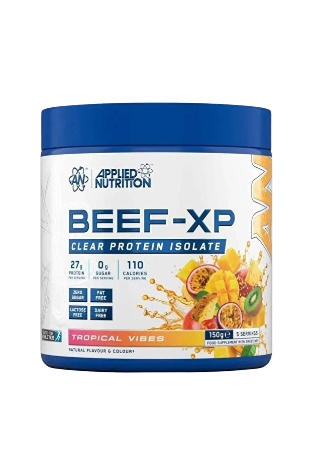 بيف اكس بي بروتين من ابلايد نيوتريشن نكهة الفواكه الاستوائية 150 جم - Protein Beef XP