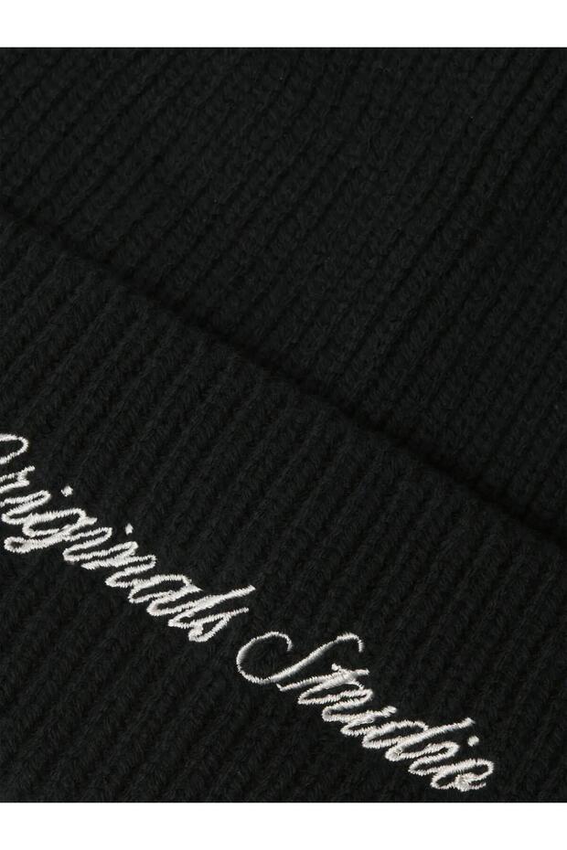 Men's Black Jacnorrebro Regular Beanie Noos Beanie 12284006-Black - 4