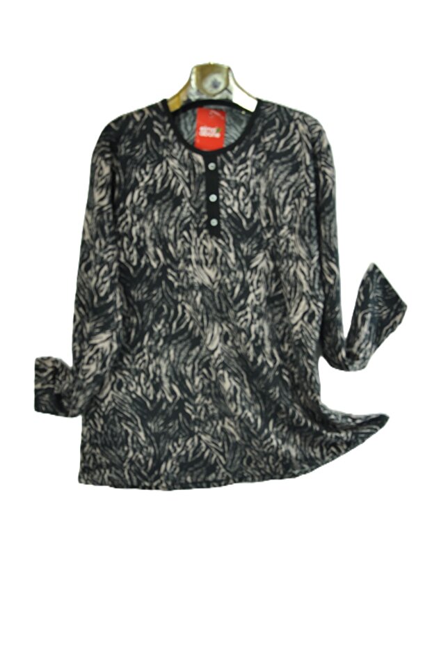 Plus Size Mother Combed Cotton Blouse