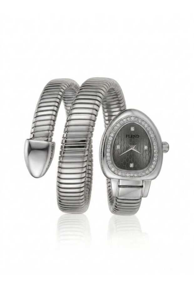 Royal Silver Twining Snake Watch - 1