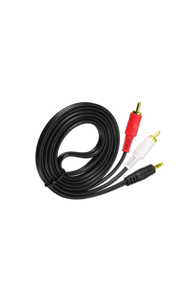 NRT-1084 1,5MT 2+1 1x3,5 كابل AUX+2RCA