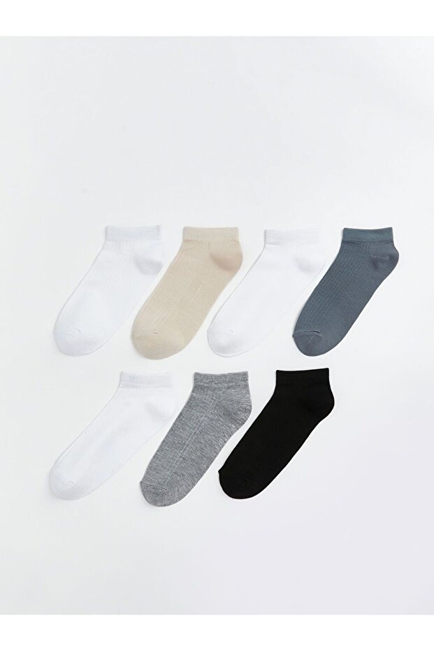 Men's Bamboo Booties Socks 7 Pack