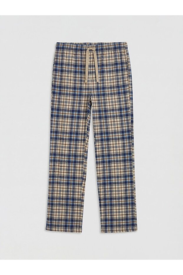 Standard Pattern Plaid Men's Pajama Bottoms