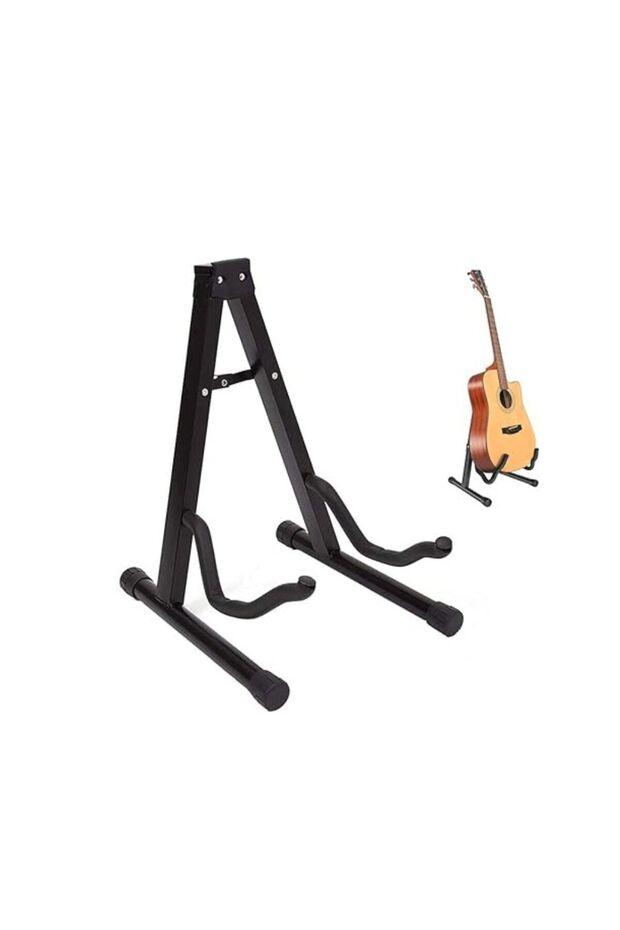 Foldable Lightweight Portable Guitar Stringed Instrument Stand Holder