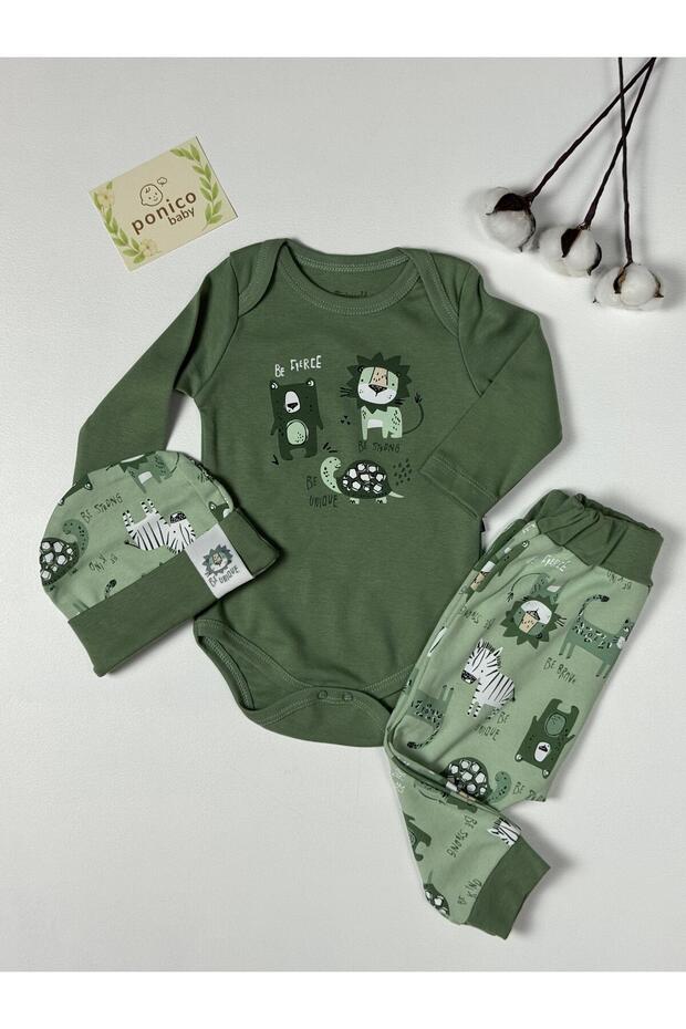 Animal Patterned 3-Piece Set