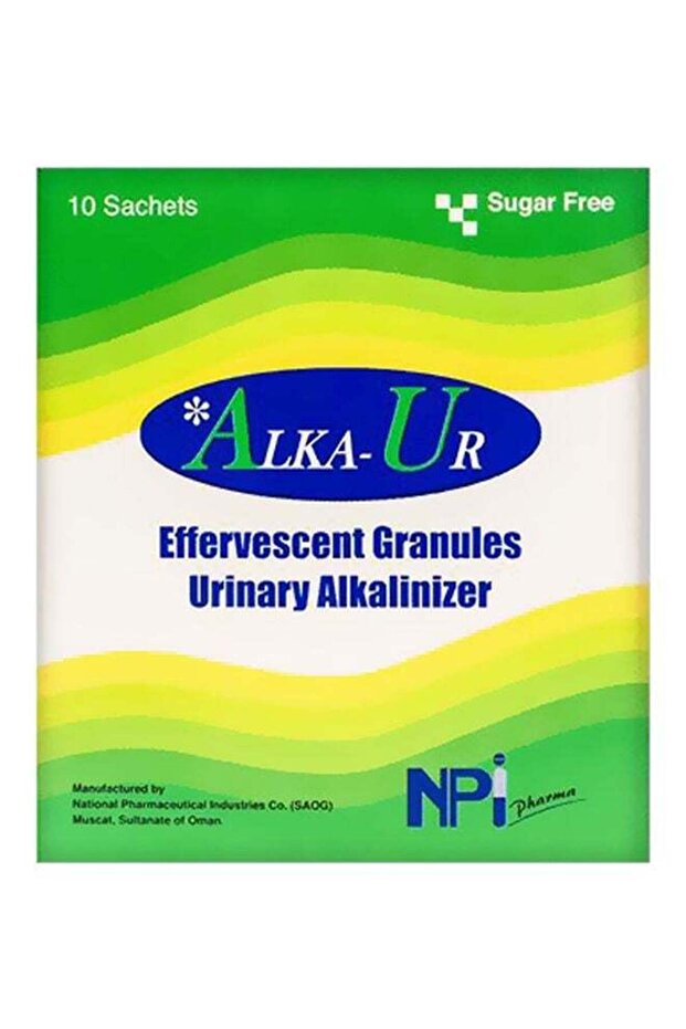 Effervescent Granules Urinary Alkalinizer - 10 Sachets
