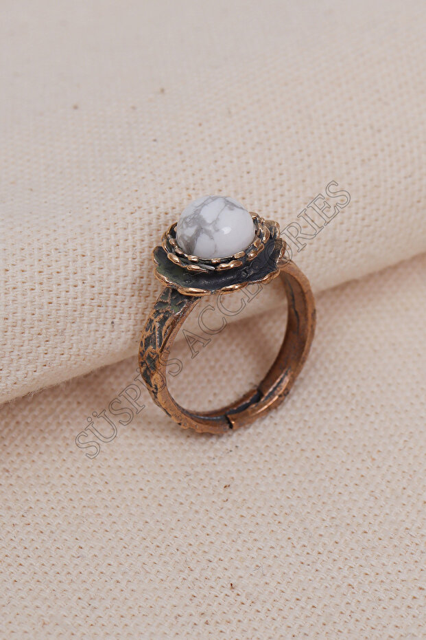 Havlit Stone Flower Model Authentic Ring - 1