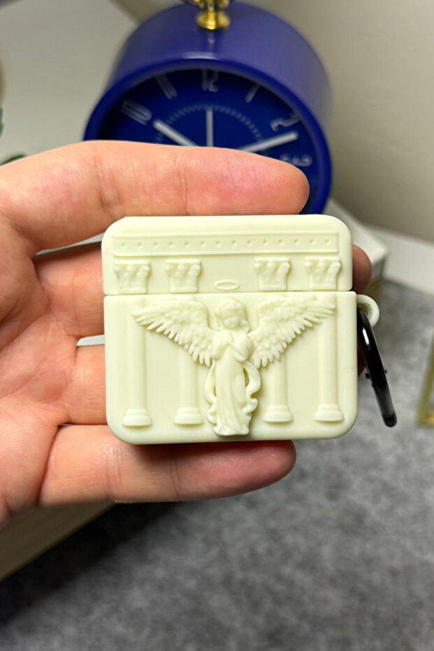 حافظة سماعات أذن عالية الجودة متوافقة مع الجيل الرابع من Airpods مع خطاف ممتص للصدمات