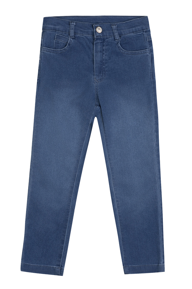 Boy's Denim Trousers 2 Years-6 Years Dark Blue