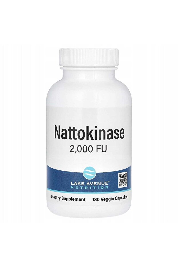 Nattokinase 2,000 Fu 180 Veggie Capsules
