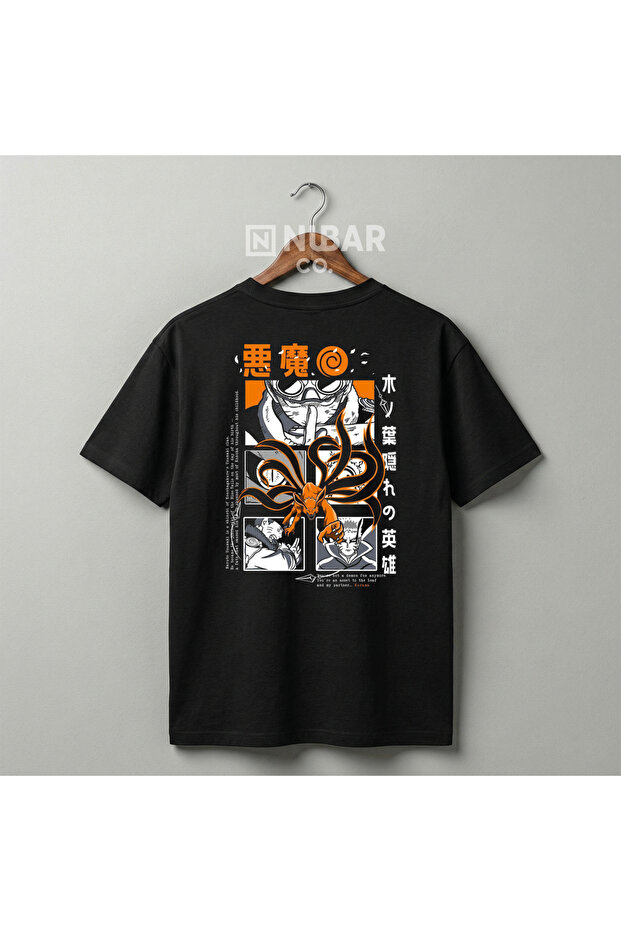 Naruto Design Unisex Cotton T-Shirt | Premium Fabric and High-Quality Printing