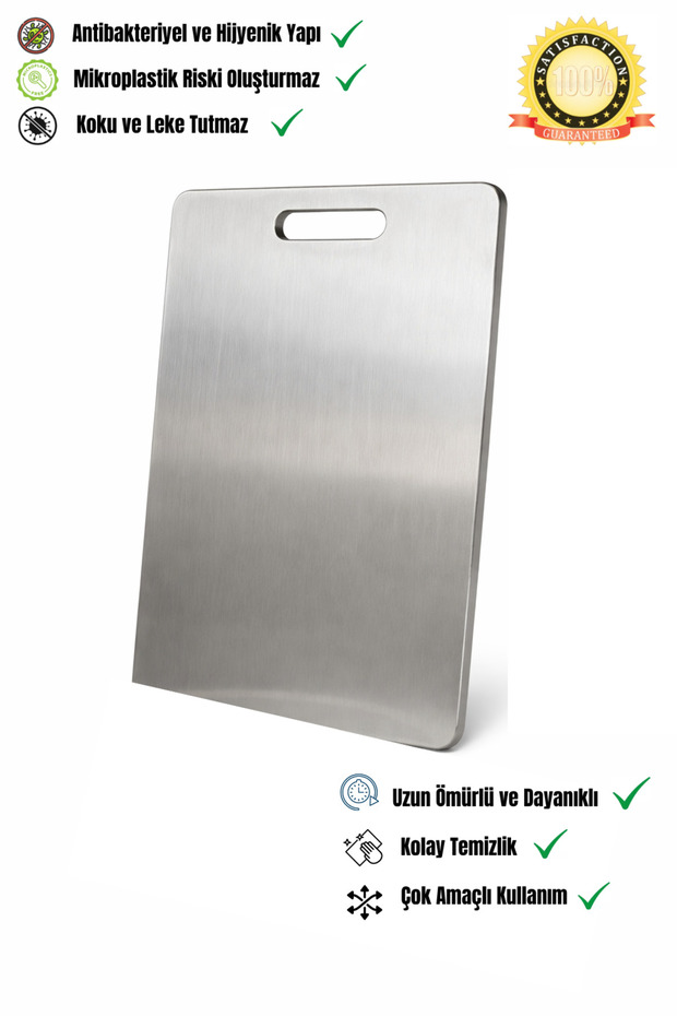 Stainless steel cutting board